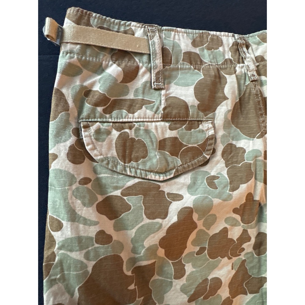Levis XX Cargo Baggy Pants Mens 33x32 Frog Skin Camo Ripstop Cotton Utility New - Picture 14 of 16